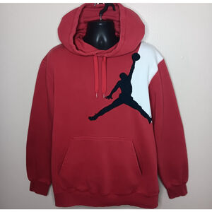 Vintage Nike Air Jordan Big Jumpman Men’s Large Hoodie Pullover Sweatshirt Relax